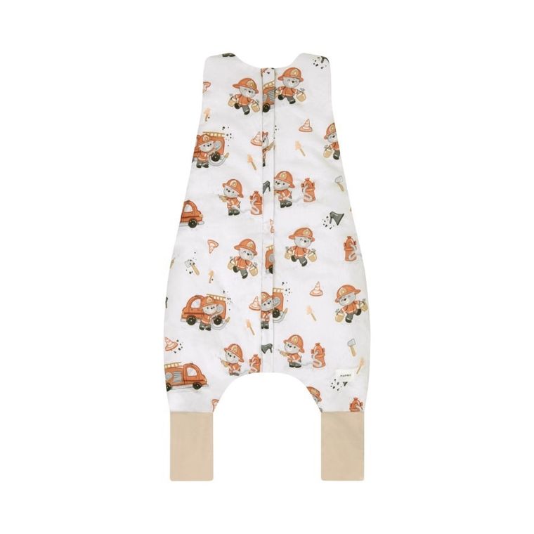 Piapimo, Strażak Miś, śpiworek bawełniany z nogawkami, 2.5 TOG, 0-30 m