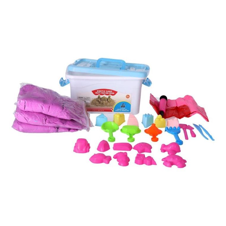 Piasek kinetyczny, zestaw, typ 2, 3 kg