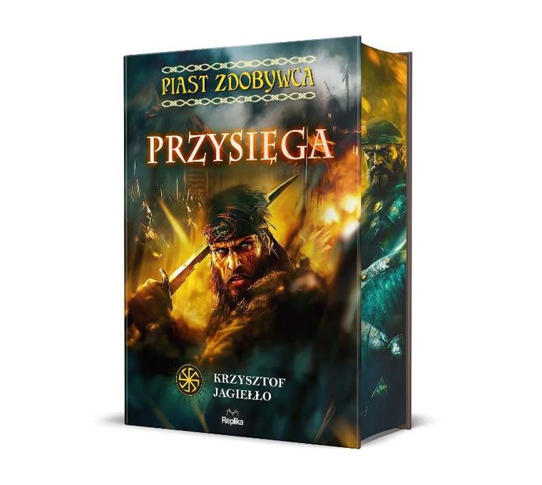 Piast Zdobywca. Tom 1. Przysięga (ilustrowane brzegi)