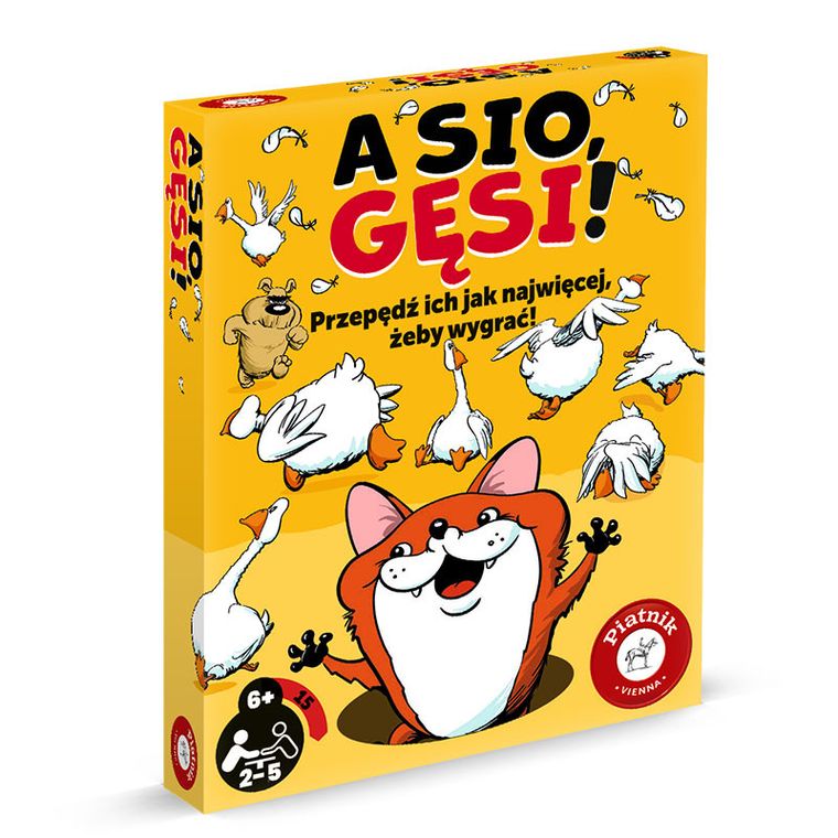 Piatnik, A sio, gęsi! gra familijna