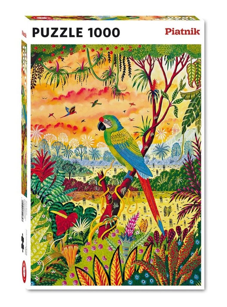 Piatnik, Ara Zielona, puzzle, 1000 elementów