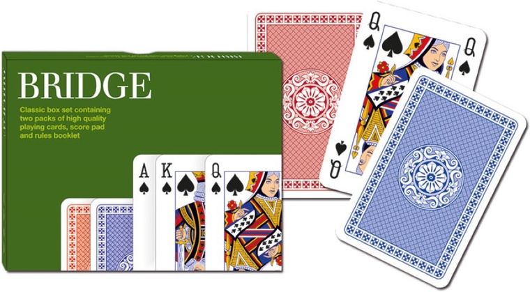 Piatnik, Extra Bridge, New Classics, karty do gry, 2 talie