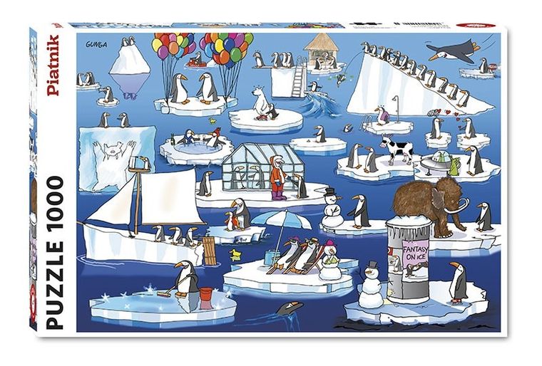 Piatnik, Gunga, Życie Na Antarktyce, puzzle, 1000 elementów