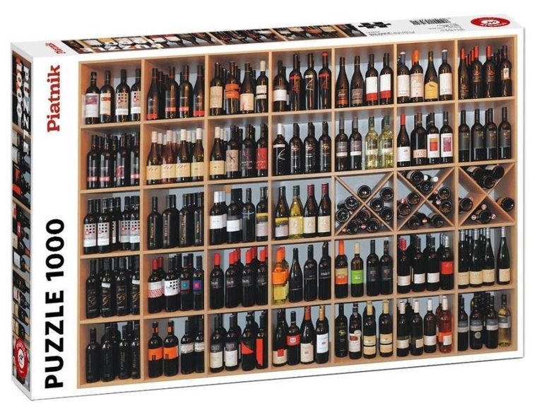 Piatnik, Kolekcja win, puzzle, 1000 elementów