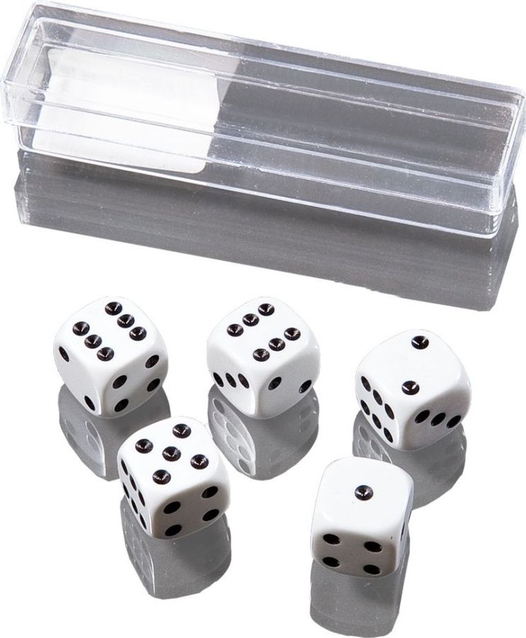 Piatnik, Kości oczkowe, 16 mm