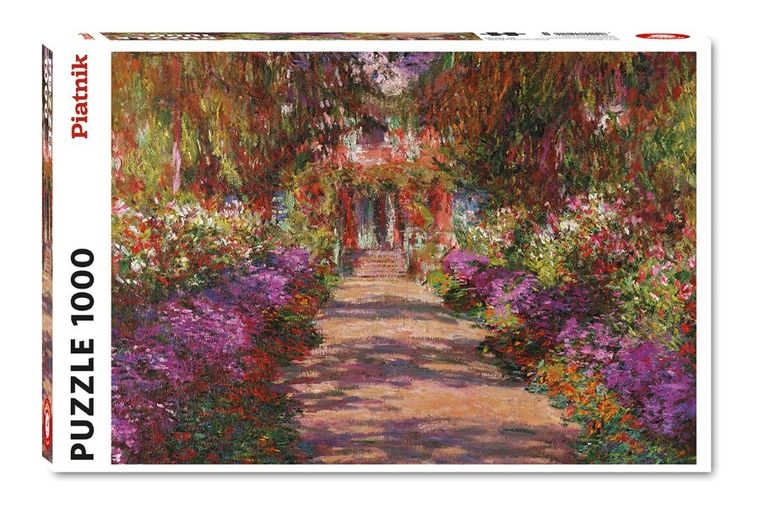 Piatnik, Monet, Ogród w Giverny, puzzle, 1000 elementów