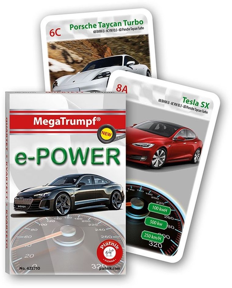 Piatnik, Quartet, E-Power, gra karciana