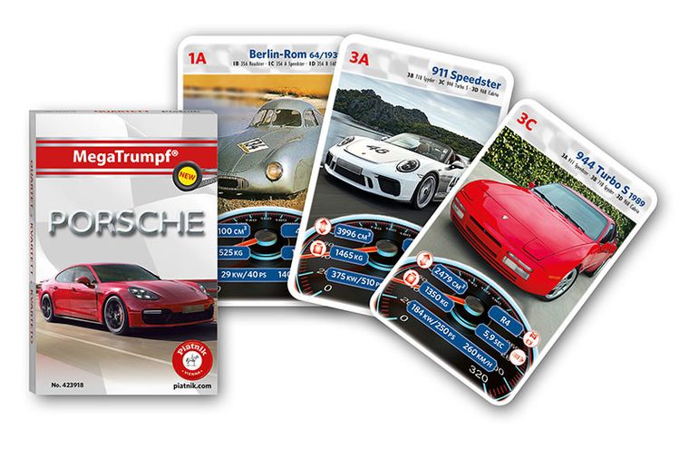 Piatnik, Quartet, Porsche, gra karciana