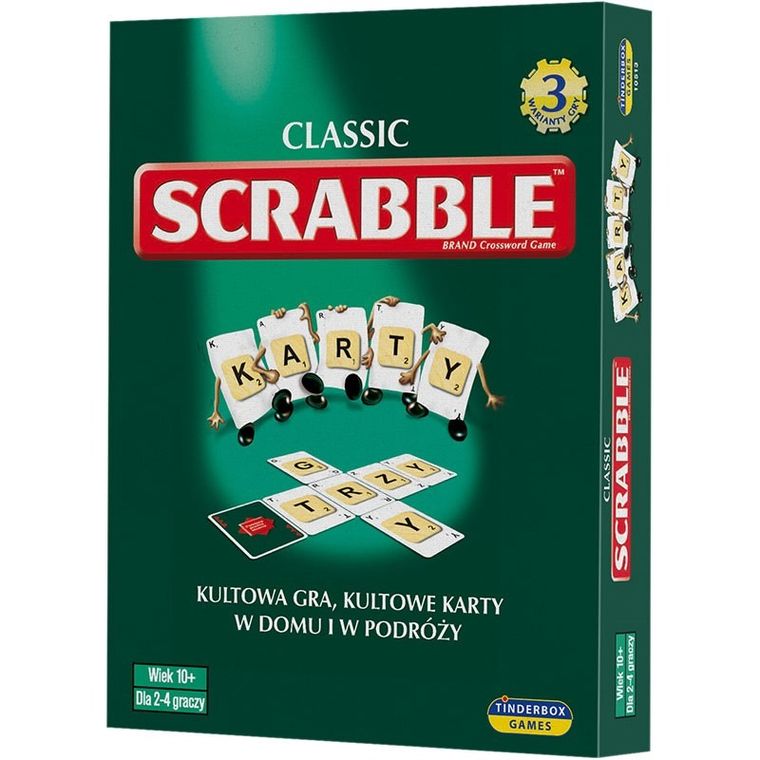Piatnik, Scrabble Karty, karciana gra słowna