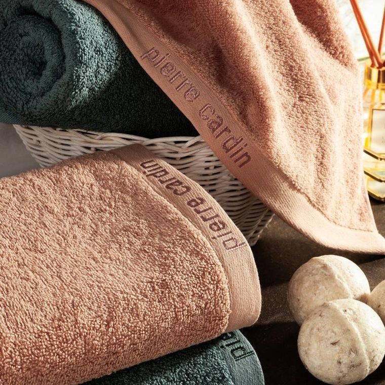 Pierre Cardin, ręcznik, Evi, 70-140 cm, ciemnobeżowy