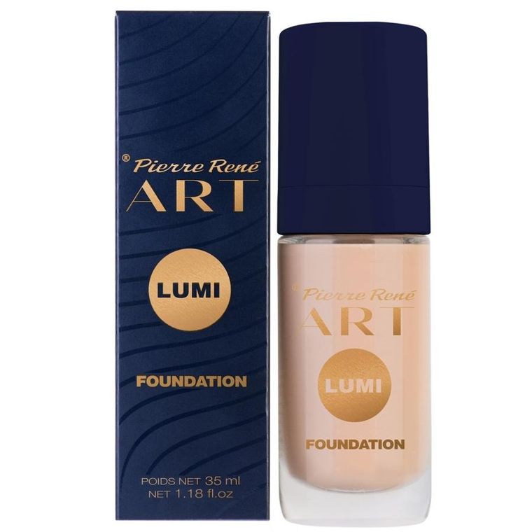 Pierre Rene, Lumi Touch Art, fluid rozświetlający, nr 01, 35 ml