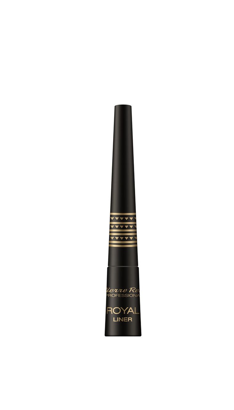 Pierre Rene, Professional Royal Liner, eyeliner w płynie, Black 2, 5 ml