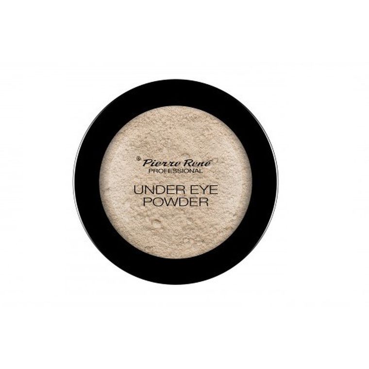 Pierre Rene, Under Eye Powder, puder wygładzająco-rozświetlający pod oczy, 4g