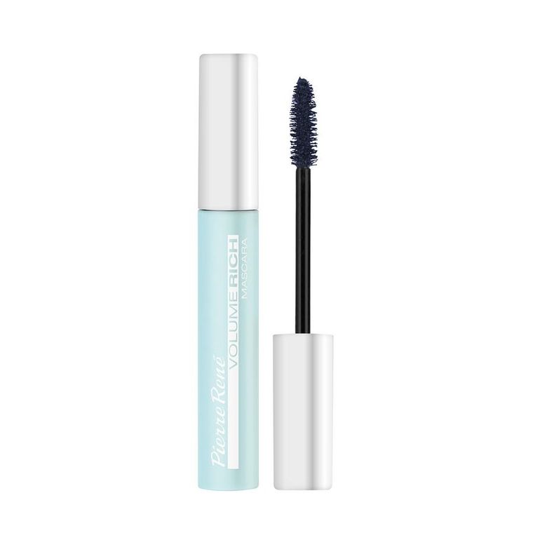 Pierre Rene, Volume Rich Mascara, pogrubiający tusz do rzęs, 04 Navy Blue, 10 ml