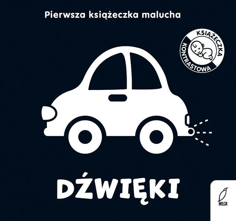 Pierwsza książeczka malucha. Dźwięki. Książeczka kontrastowa