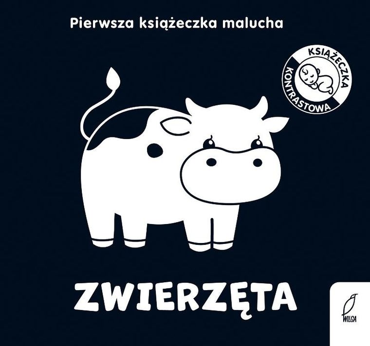 Pierwsza książeczka malucha. Zwierzęta. Książeczka kontrastowa