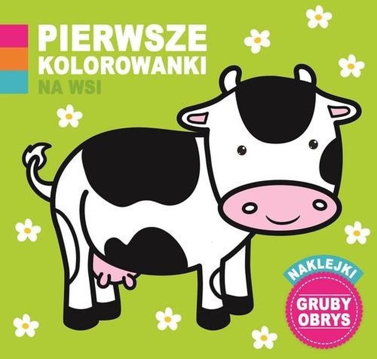 Pierwsze kolorowanki. Na wsi