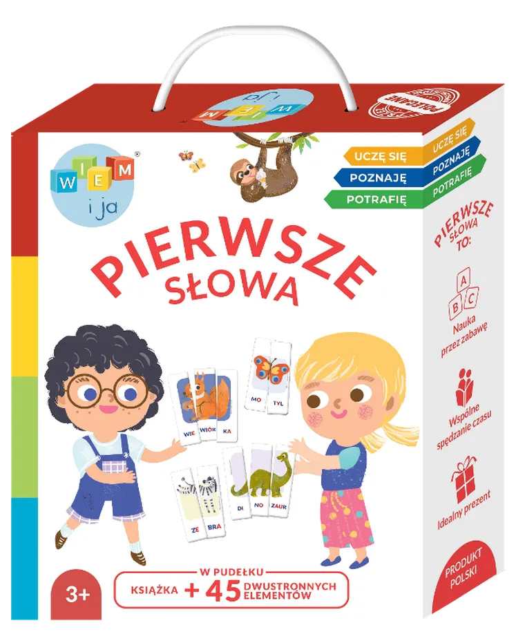 Pierwsze słowa. Uczę się, poznaję, potrafię. Wiem i ja