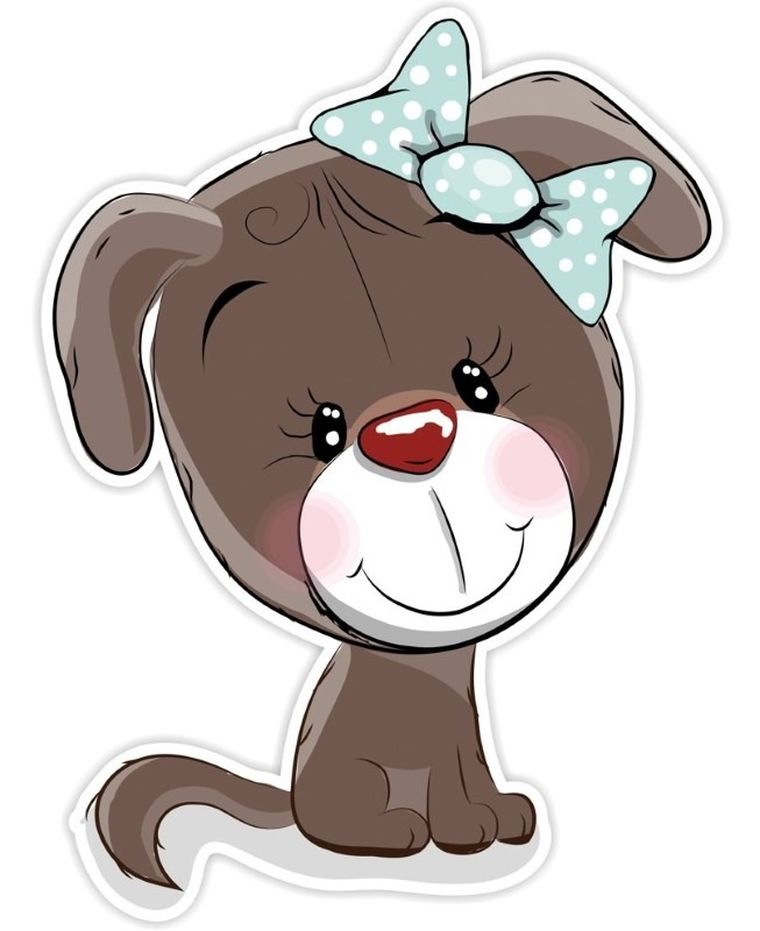 Piesek, dekoracja ścienna