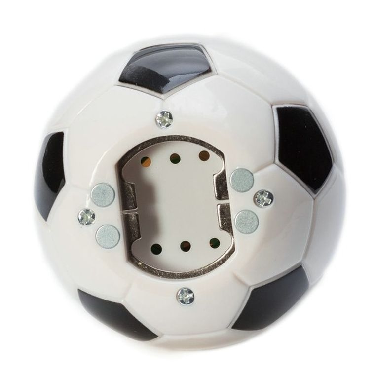 Piłka nożna, dźwiękowy otwieracz, biały