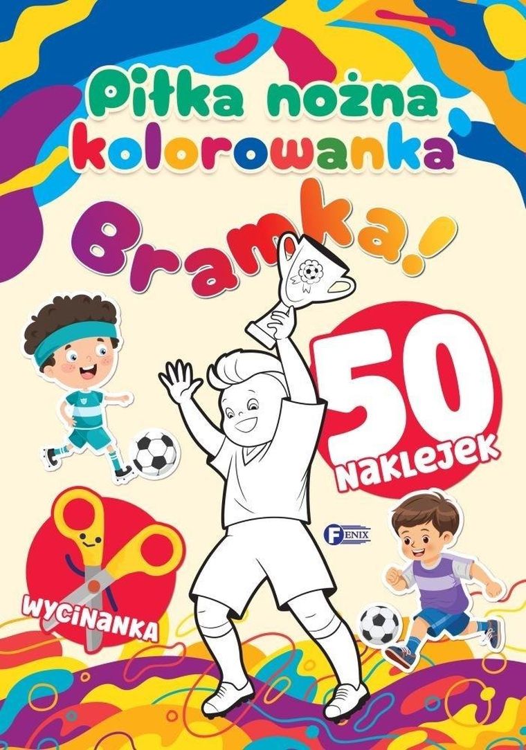 Piłka nożna. Kolorowanka