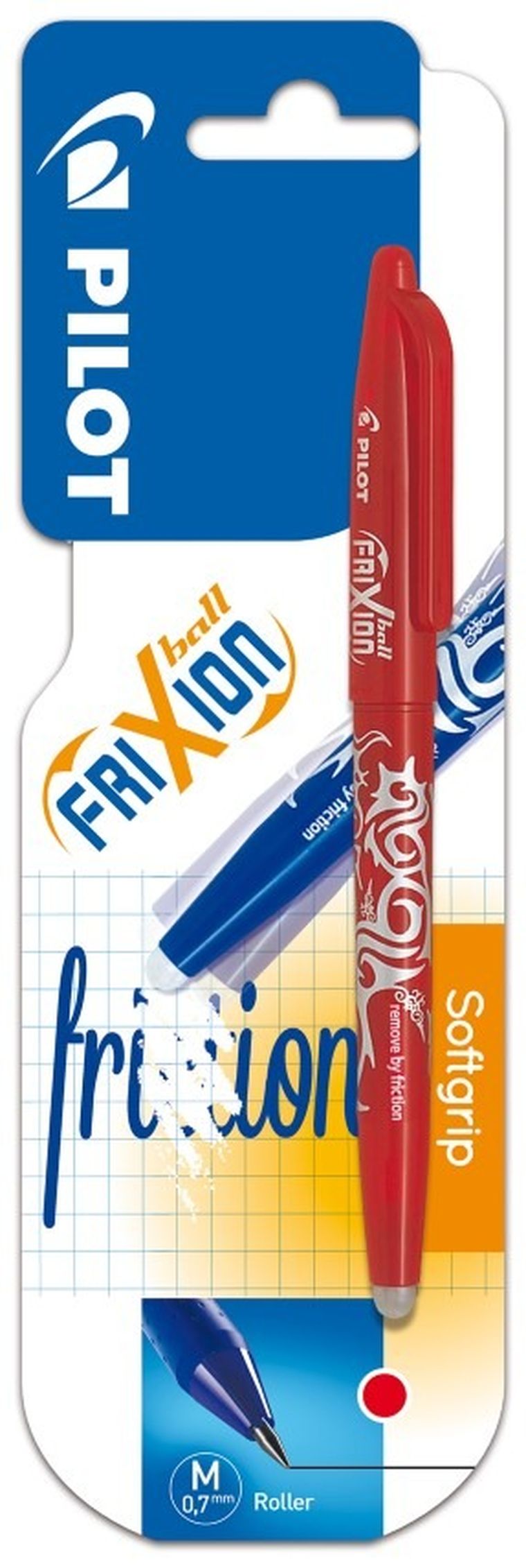 Pilot, Frixion Ball, pióro kulkowe, czerwone