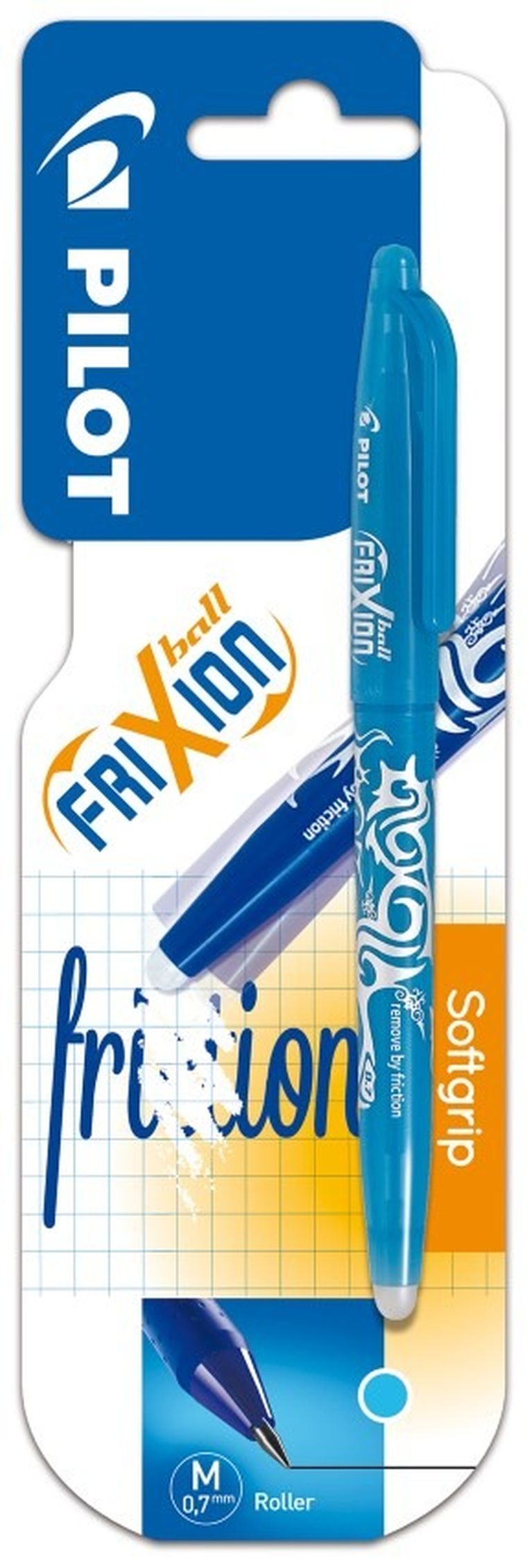 Pilot, Frixion Ball, pióro kulkowe, lazurowe