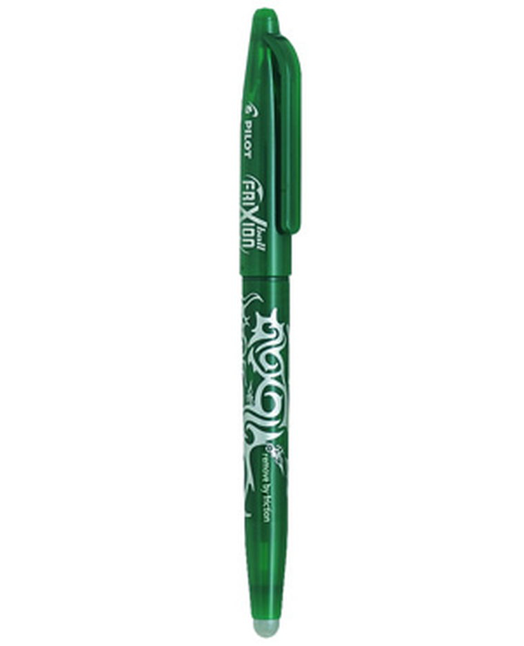 Pilot, Frixion ball, pióro kulkowe, zielone