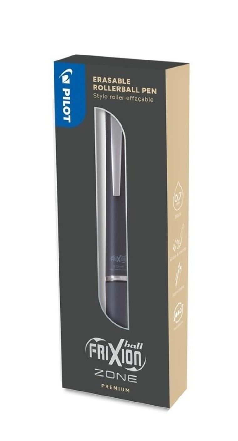 Pilot, Frixion Ball Zone, pióro, szary