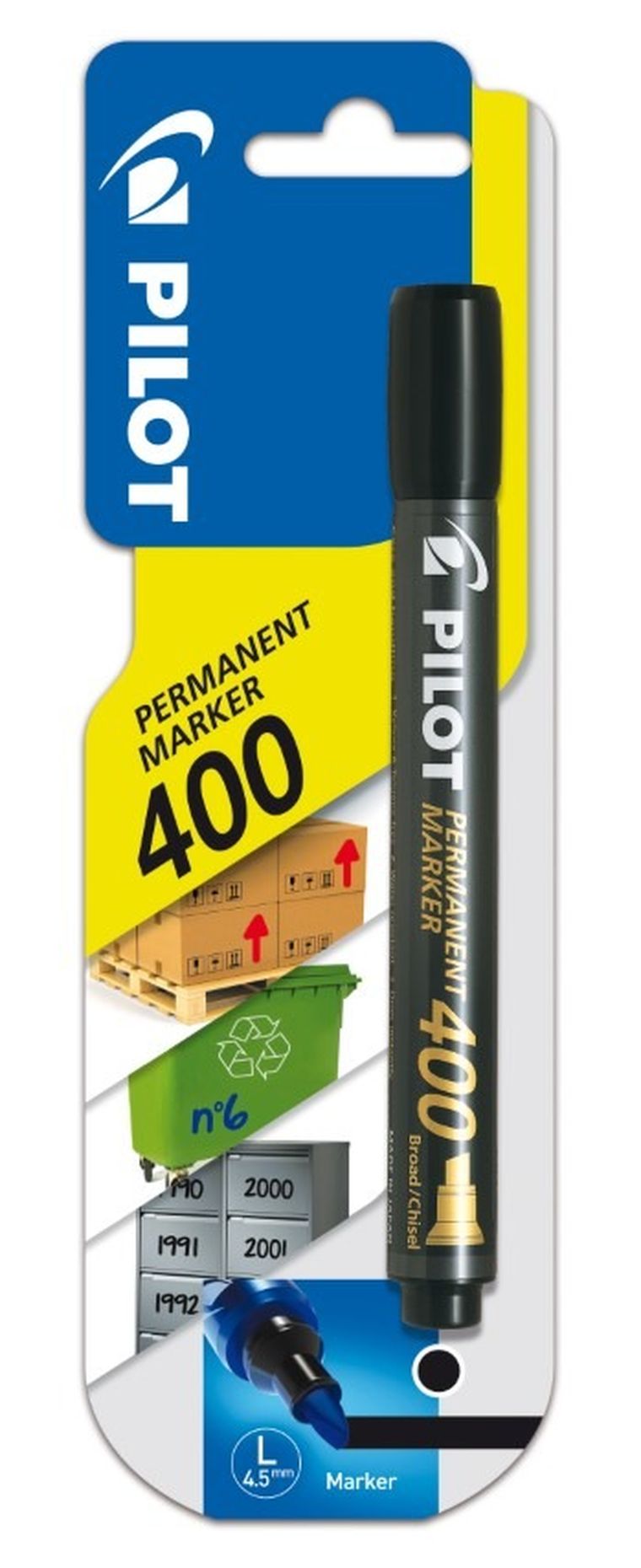 Pilot, marker permanentny, czarny