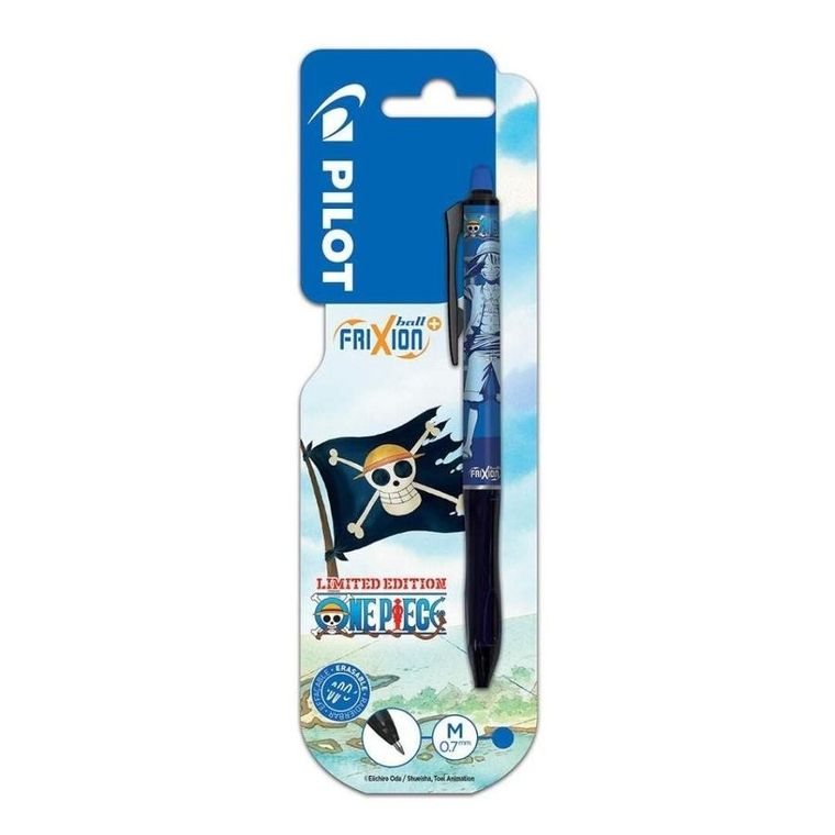 Pilot, One Piece, Frixion, pióro kulkowe, niebieskie, 0.7 mm