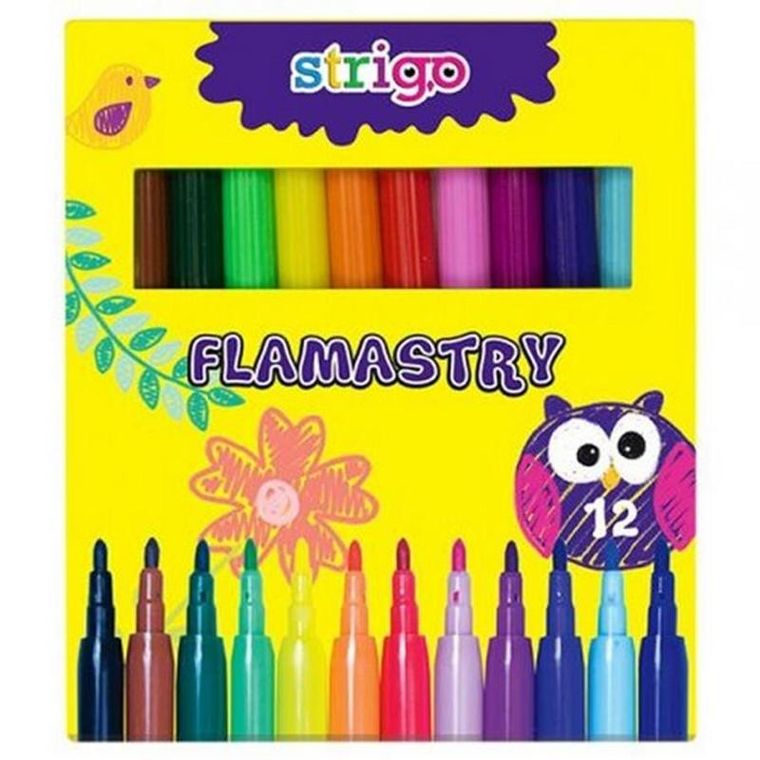 Pilot, Strigo, flamastry, 12 kolorów