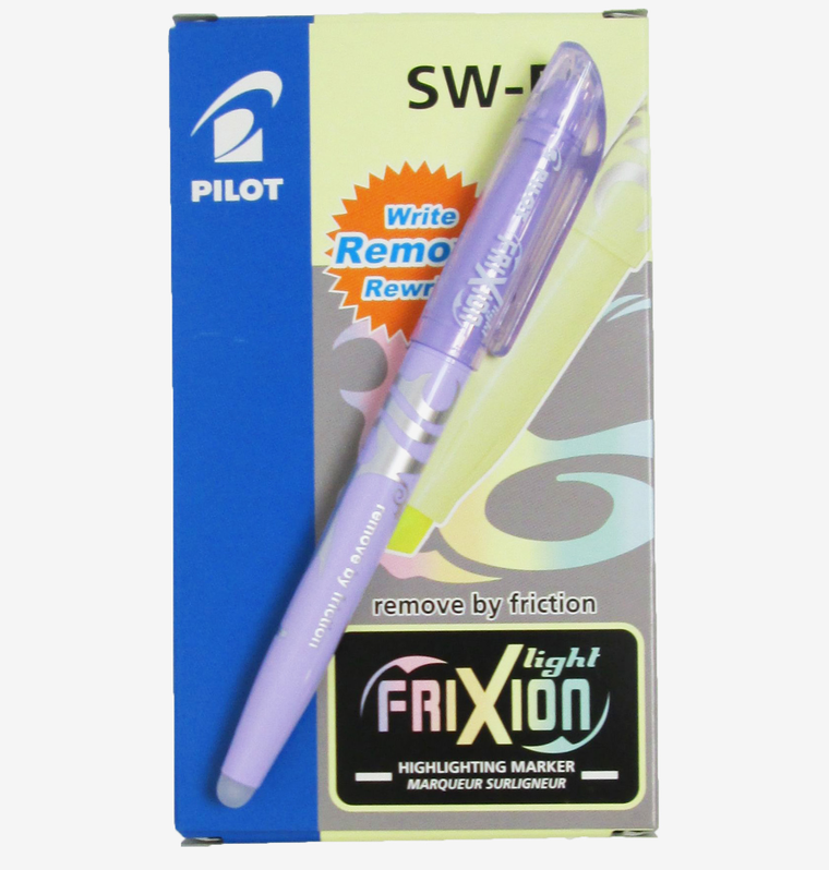 Pilot, Zakreślacz Frixion Light Soft, Fioletowy