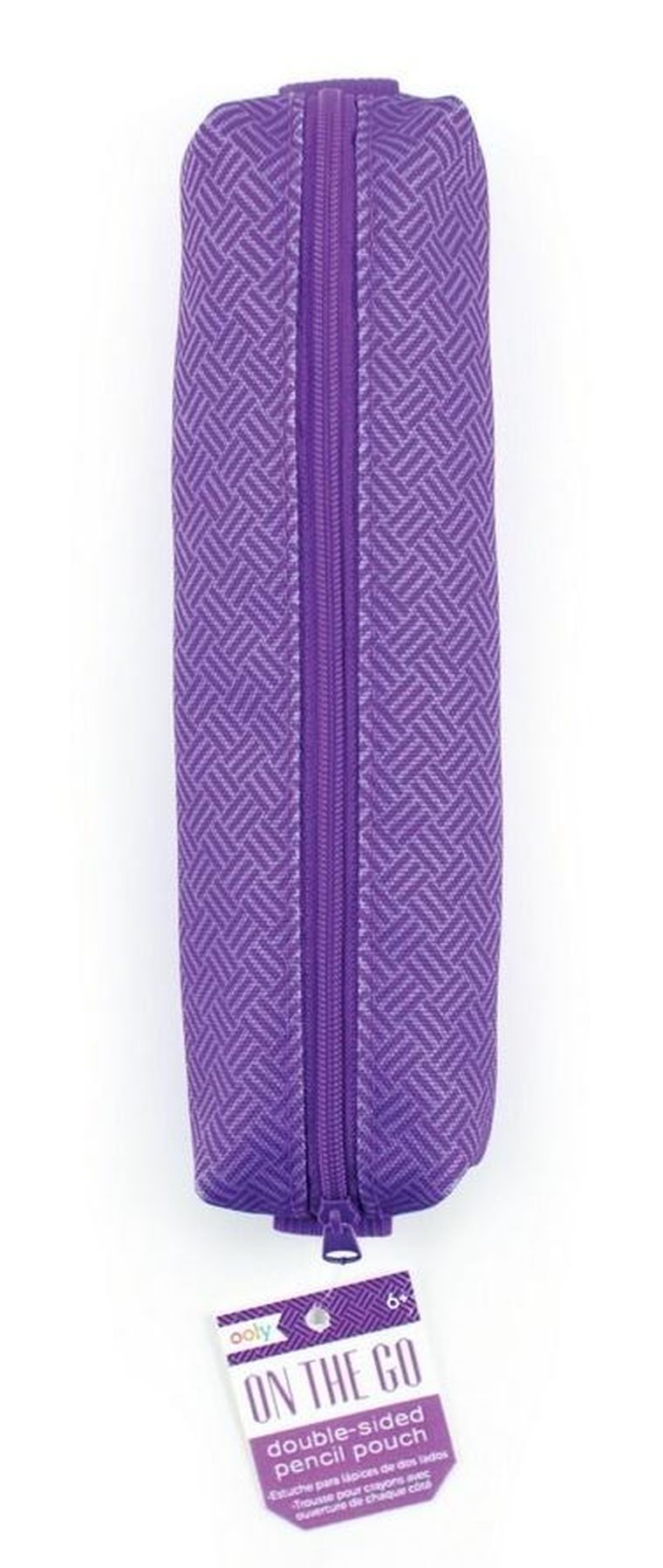 Piórnik dwustronny, fioletowy