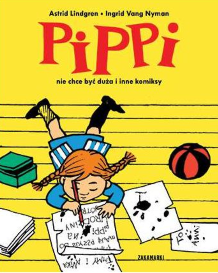 Pippi nie chce być duża i inne komiksy