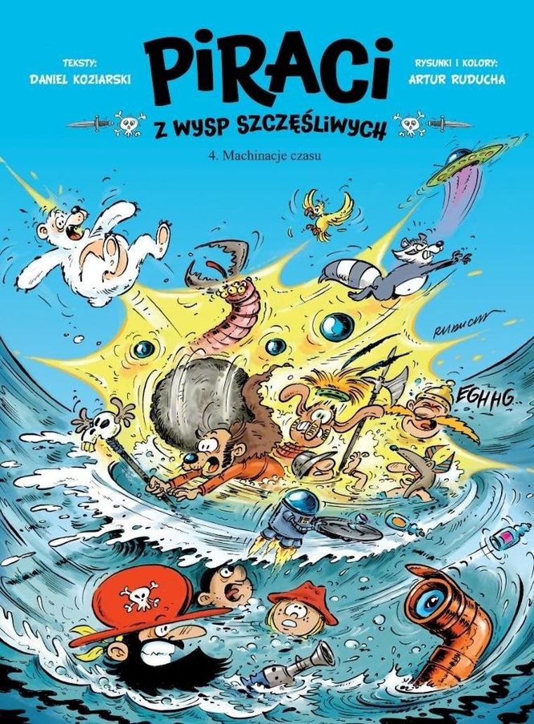 Piraci z Wysp Szczęśliwych. Tom 4. Machinacje czasu