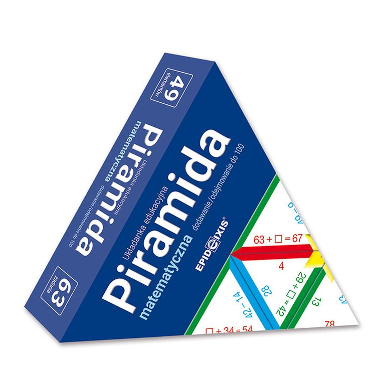 Piramida matematyczna M4. Dodawanie /odejmowanie do 100