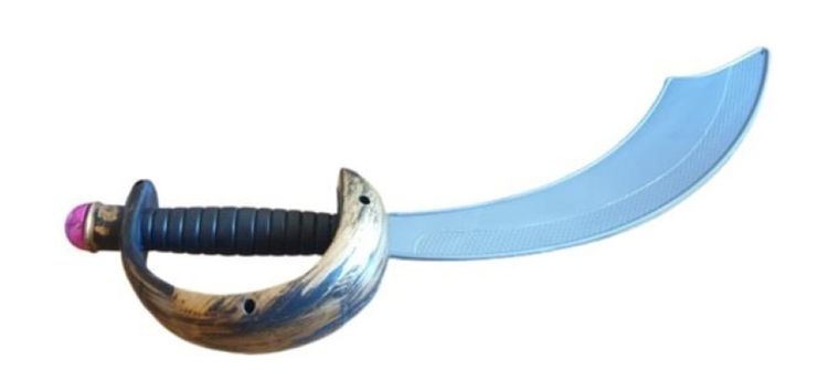 Pirat, szabla z rękojeścią