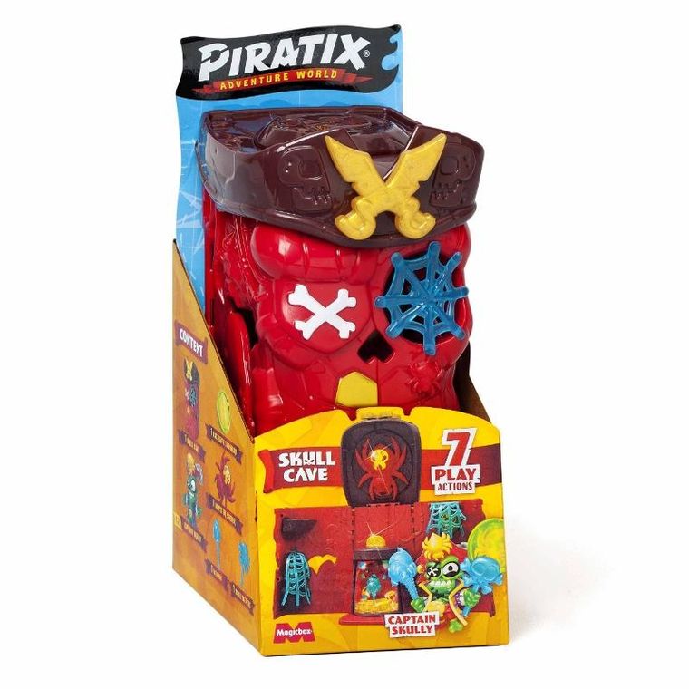 Piratix, Secret Skull Cave, zestaw z figurką