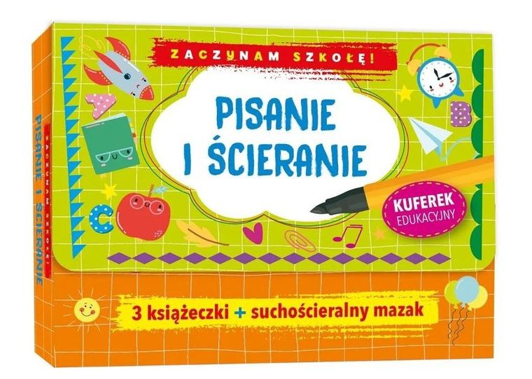 Pisanie i ścieranie. Zaczynam szkołę!