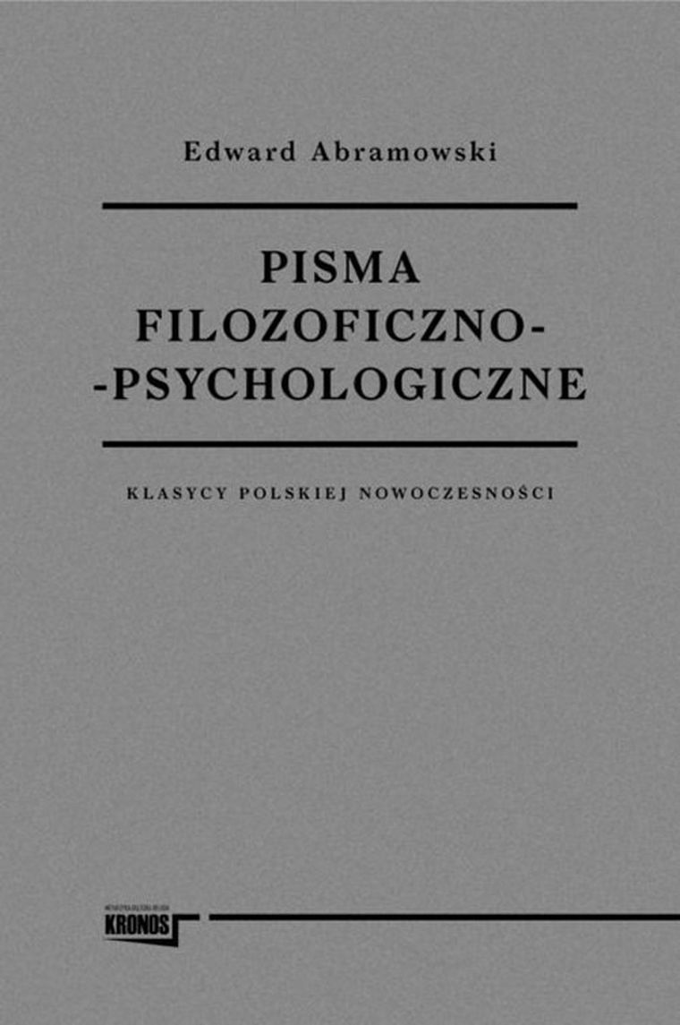 Pisma filozoficzno-psychologiczne
