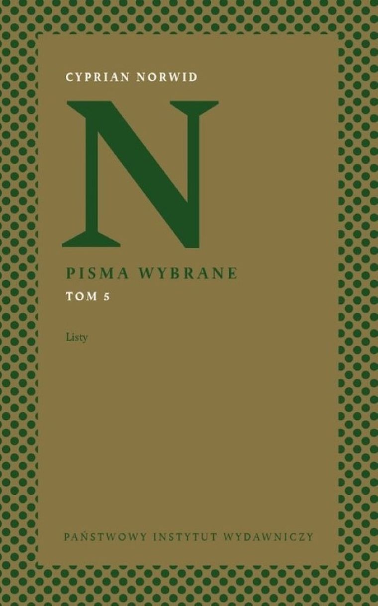 Pisma wybrane. Tom 5. Listy