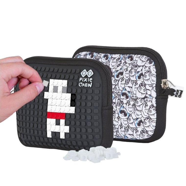 Pixie Crew, YaoMing, saszetka, kosmetyczka, czarny panel