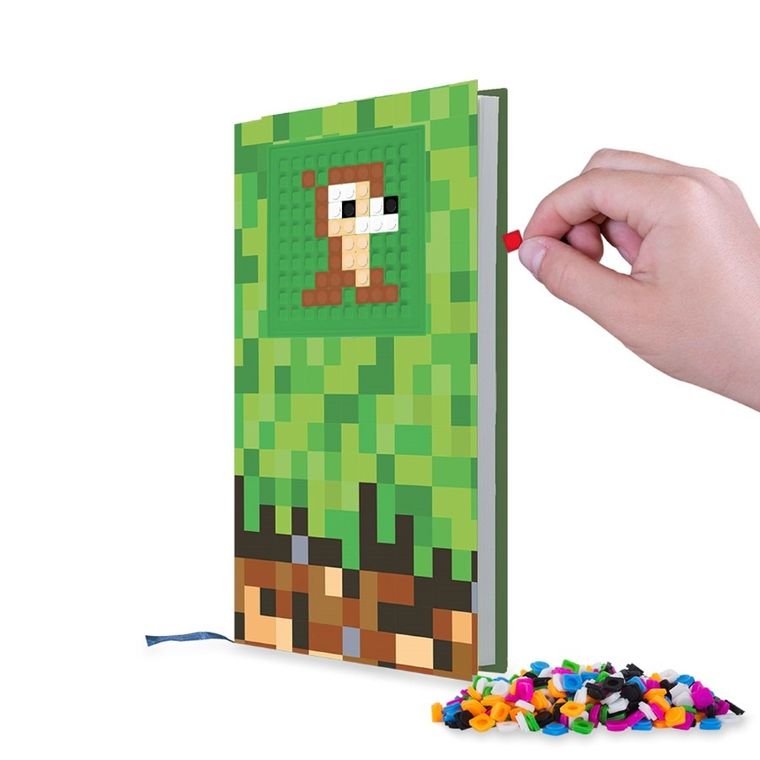 Pixie Crew, zeszyt A5, w linię, zielona kratka, zielony panel, 1 szt.