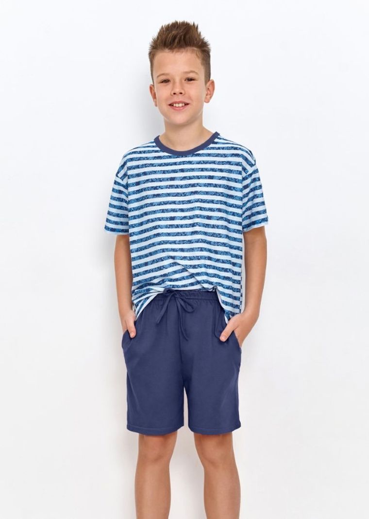 Piżama chłopięca, granatowa, Noah, Taro