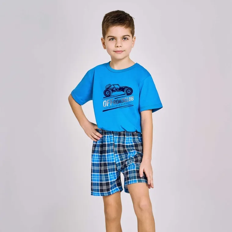 Piżama chłopięca, niebieska, Taro