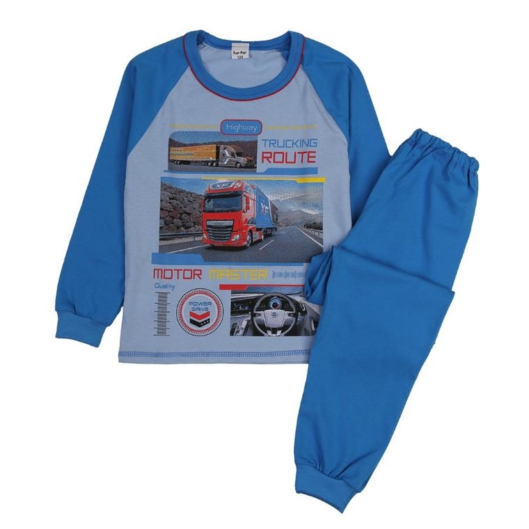 Piżama chłopięca, niebieska, Tup Tup