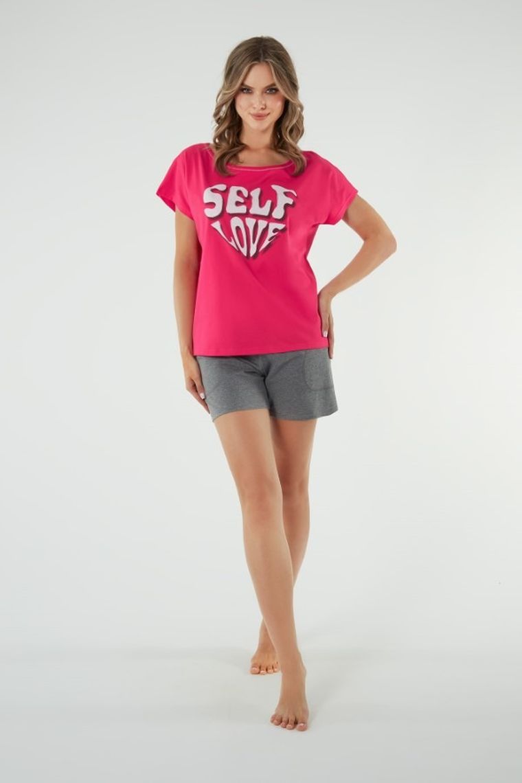 Piżama damska, mix, Selfie, Italian Fashion