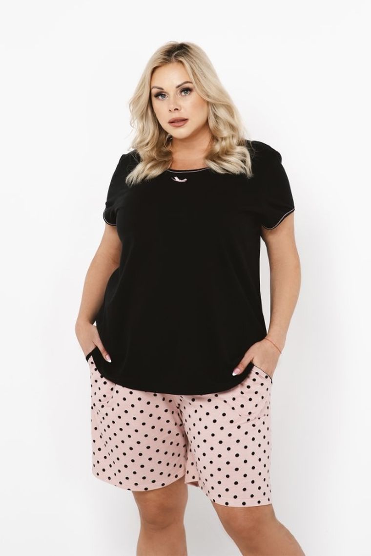 Piżama damska, plus size, mix, Bonilla, Italian Fashion