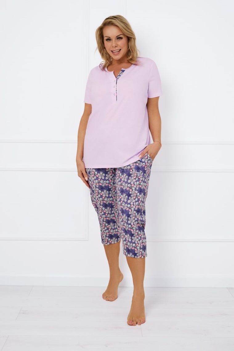 Piżama damska, plus size, mix, Italian Fashion